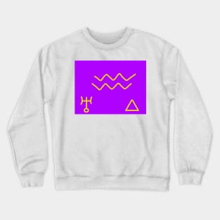 Synergy charger for Aquarius Crewneck Sweatshirt